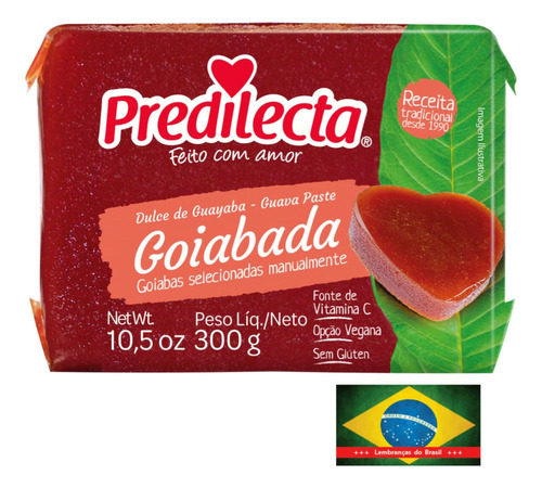 Goiabada Guayaba Dulce De Goiaba Brasil Tapioca Guarana Bis