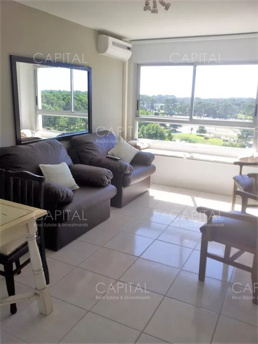 Apartamento En Venta Punta Del Este Un Dormitorio + Garage + Roosevelt + Amenities
