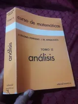 Comprar Libro  Análisis Curso De Matemáticas Lelong Ferrand