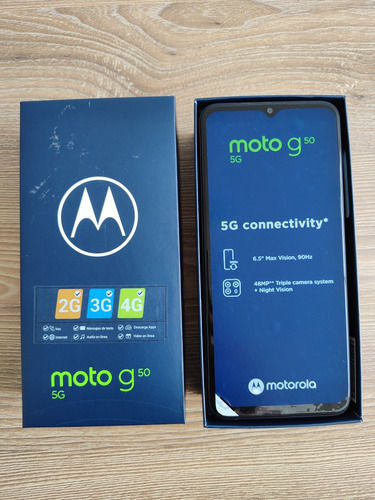 Motorola G50 5g 128gb Almacenamiento 4gb Ram Android 10