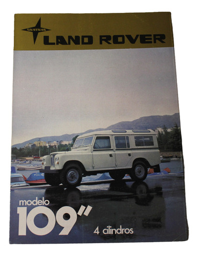 Land Rover Santana 109 Catalogo Original De Venta (Usado)