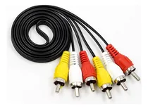 Comprar Cable Av Audio Video Rca 3x3 3 Mts Calidad Irt Consolas