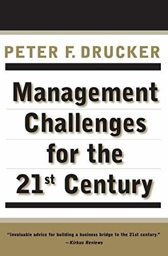 Book : Management Challenges For The 21st Century - Drucker