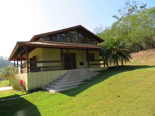Imagem 1 de 14 de Sítio 6 Alqueres Salesópolis Casa Chalé Mata Nativa