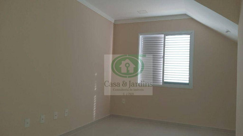 Imagem 26 de 30 de Sobrado Triplex (novo) C/ Elevador - Pompeia - Santos - Ca0940