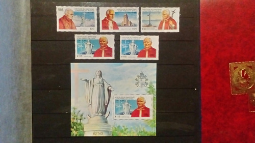 Chile 1987 Serie Visita Juan Pablo Ii Mint