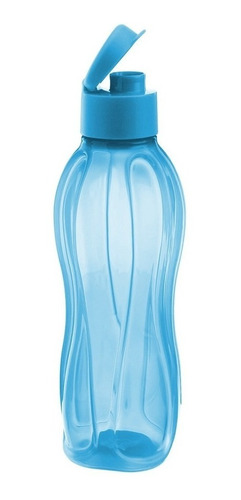 Caramañola Plastica Con Tapon 800ml Celeste