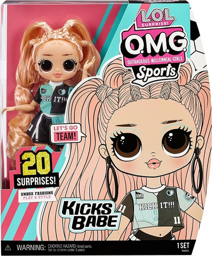 Lol Surprise Omg - Muñeca Deportiva De Moda Con 20 Sorpresas