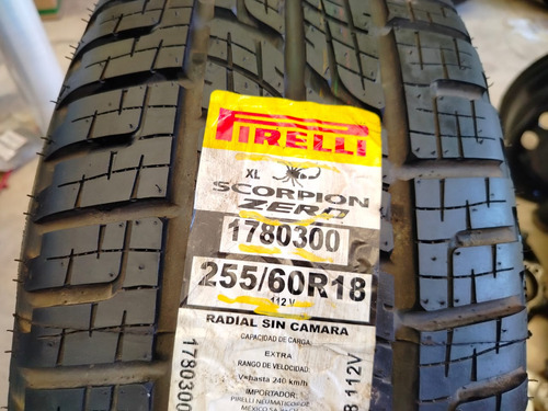 Llanta Pirelli Scorpion Zero 255/60/r18 112v