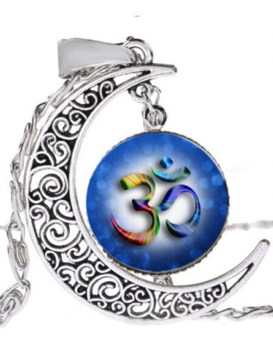 Collar Luna Galaxia Yoga Mujer Game Chakras Meditacion Om