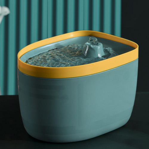 Fuente De Agua Para Gatos Bebedor De Agua Silencioso Usb