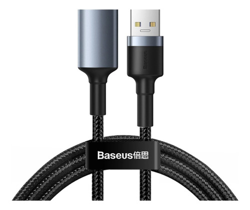 Adaptador Usb-a 3.0 Macho A Hembra 1 Metro  2a Qc 3.0 Baseus