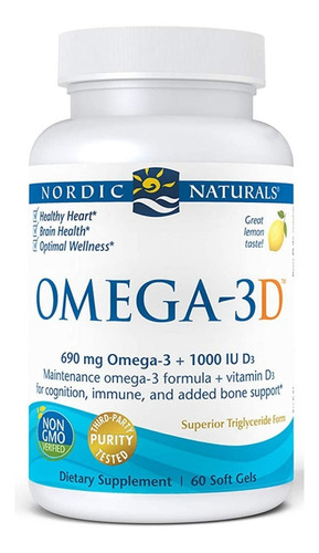 Omega 3 690mg - 60caps Blds 30ser - Unidad a $2367