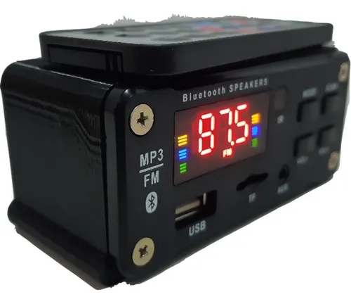 comprar Modulo Mp3 Bluetooth Con Fuente 9v 2a Y Cable Rca
