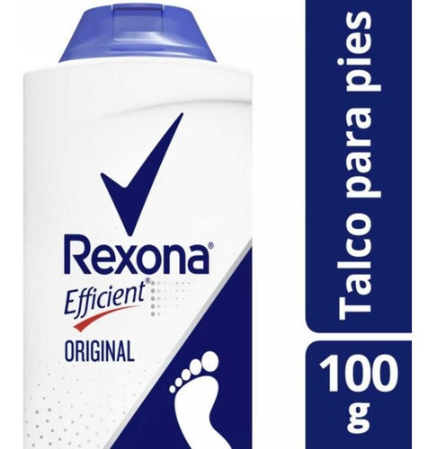 Rexona Efficient Original Desodorante Para Pies Talco X 100g