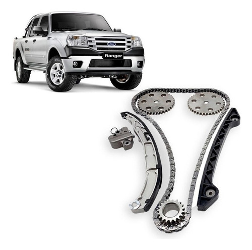 Kit Distribucion Para Ford Ranger 2.3 L3ve 2001 2012 7 Pieza