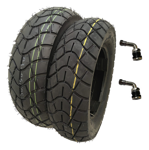 Llantas 120/90-10 Y 130/90-10 Scooter 6 Capas Ey061 Tubeless