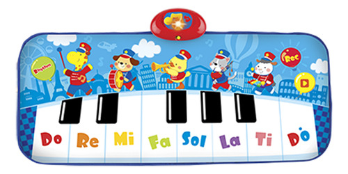 Tapete Alfombra De Piano Musical C/sonidos Luz Niños Winfun