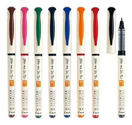 Fude Brush Pen Pilot - Juego De Pinceles De Color Fudemakase