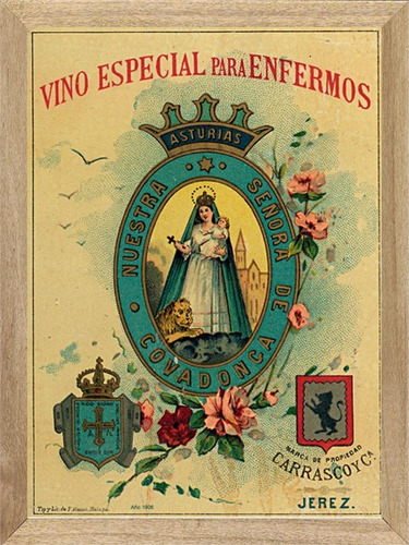 Bebida Vino Especial ,cuadro, Publicidad, Póster.    P588