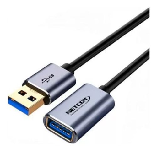 Cable Extension Usb 3.0 De Macho A Hembra De 3 Metros Netcom