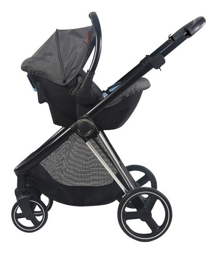 Carriola 4 En 1 Polux - Lifestyle Color Gris