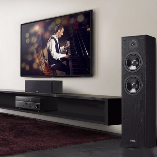 Imagen 3 de 4 de Par De Columnas Yamaha Ns-f51 Negras