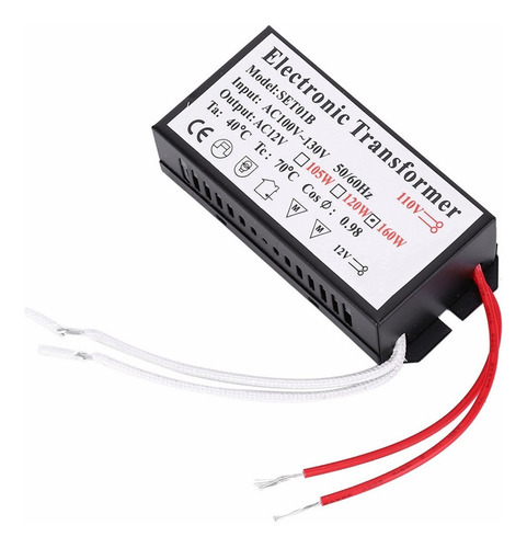 Convertidor De Voltaje Transformador Electrónico 110v A 12v