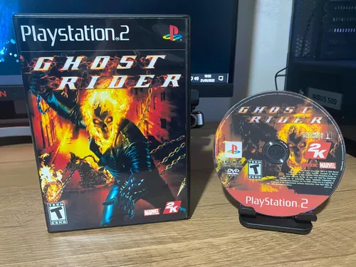 Ps2 - Ghost Rider Ghostrider Motoqueiro Fantasma - Leia a descrição