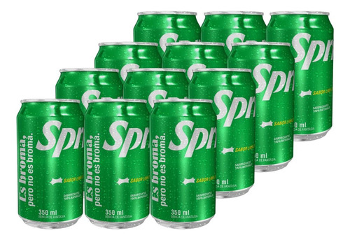 Sprite Original Lata 350 Ml Pack 12 Unidades