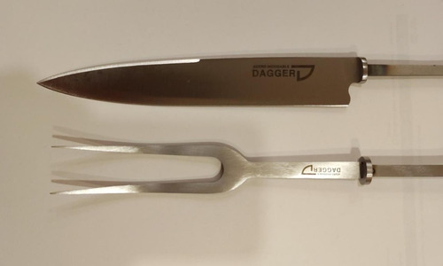 Imagen 2 de 3 de Juego De Trinchar Para Encabar En Inox Con Hoja 20 Cm