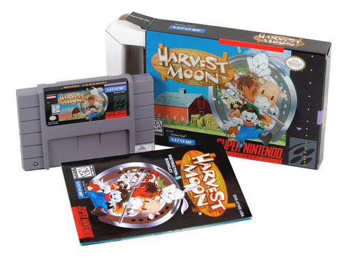 Harvest Moon Super Nintendo Snes Completo Duplo Idioma