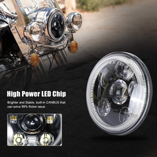 Faro Led Sunpie Halo De 5-3/4, 5,75 Pulgadas, Compatible ...