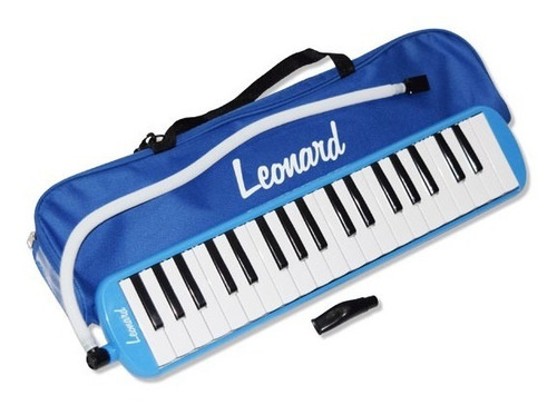 Melodica Leonard 37 Notas Con Funda Azul M37abl