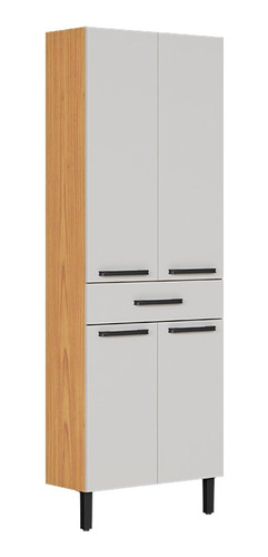 Paneleiro Itatiaia Veneza Pan-70, 4 Portas, 1 Gaveta, Freijo