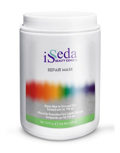 Isseda Repair Mask 1000ml. Tratamiento Para Cabello Dañado