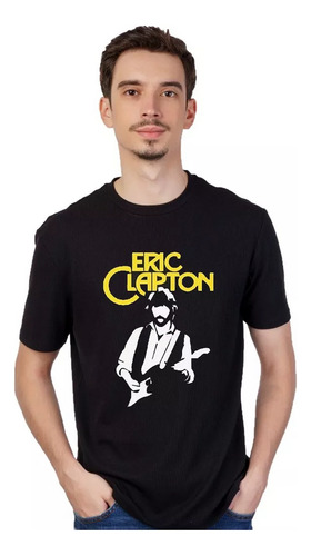 Remera Eric Clapton -  - Cuello Redondo Infantil