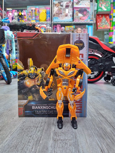 Muñeco Transformers Bumblebee Carro Transformable Juguete