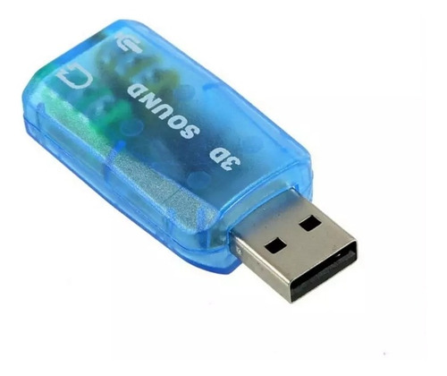 Imagen 6 de 10 de Adaptador De Tarjeta De Sonido Usb Externo Interfaz De Audio