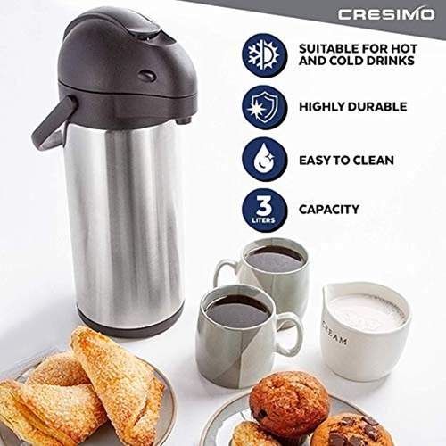 Dispensador De Café Térmico De 101 Onzas - Olla De Café Aisl