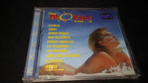 Que Nota Vol 3 Cd Tropical Vallenato Cumbia