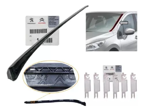 comprar Moldura Derecha Parabrisas + Grampas Peugeot 308 Allure 2012