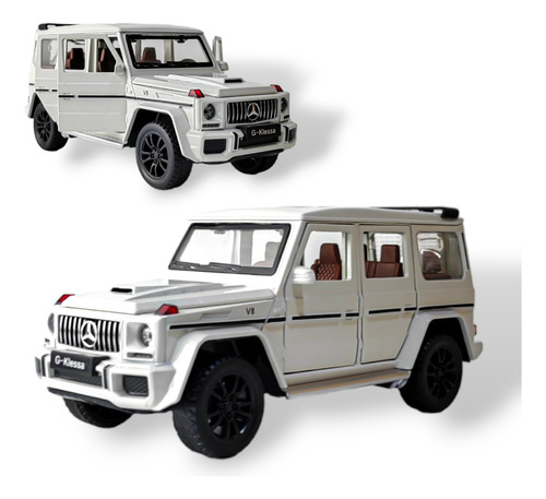 Carro Metal Mercedes Benz G63 Amg Replica Tamaño Escal 1:32 