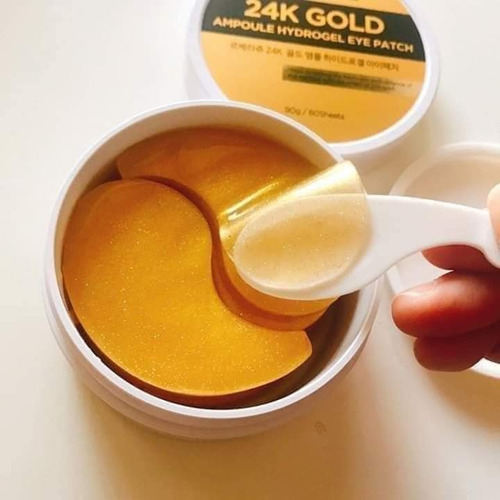 Parches Para Ojos Coreana De Hidrogel Con Oro 24k 90g (1pz)