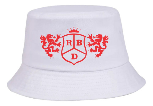 Gorro Pesquero Rebelde Rbd White Sombrero Bucket Hat