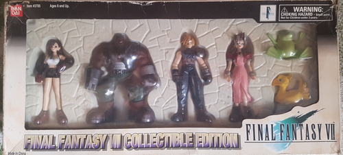 Final Fantasy 7 Set De Figuras Bandai 1997 Ffvii