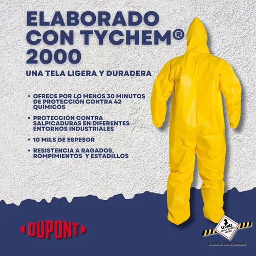 Traje dupont tychem 2000 hotsell