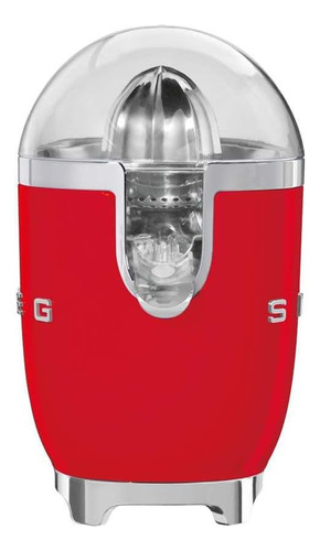 Exprimidor De Cítricos Smeg, Talla Única, Rojo