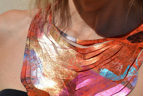 Imagen 4 de 4 de Collar Ondas - Estampas Varias