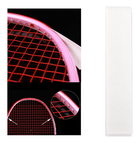 Durable Pu Bádminton Squash Raqueta Cabeza Protección
